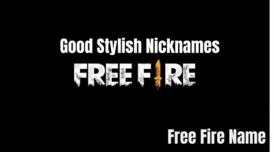 Free Fire NickName List 2022: 100+ best and stylish Free