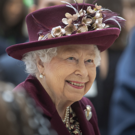 Majesty Of Queen Elizabeth II, the British Monarch